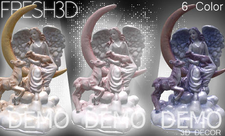 Second Life Marketplace - Fresh3D Moon Angel DEMO